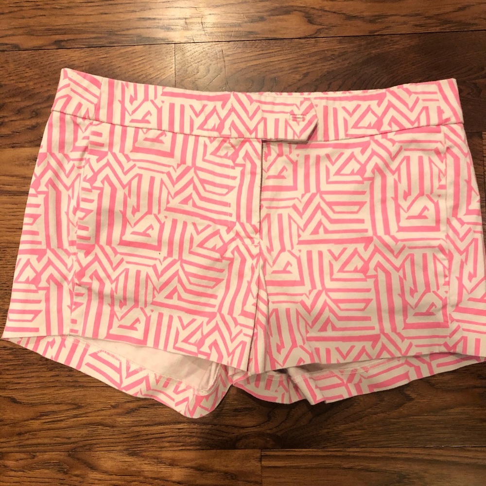 Patterned J crew shorts